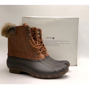 Sperry White Water Women's NEW Boots Brown US Size 10